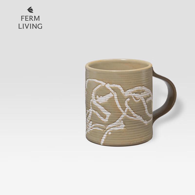 ferm living Vuelo Nordic Graffiti Ceramic Mug