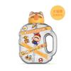 Water bottle bear pier pier kettle large capacity fitness water cup male and female students portable plastic space straw cup children ton barrel