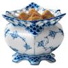 Imported Royal Copenhagen Blue Fluted Full Lace Sugar Bowl S Wedding Gift Present 1017229 [Regular Product]