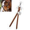 Protect This Rider And The Horse She Rode In On-Saddle Charm Fashionable Keychain Saddle Heart Charm Equestrian Riding Gift