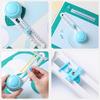 Doyime Circle Cutter, Includes 3 Replacement Blades, Compass Cutter, Gradient Paper Cutter, Compact and Portable DIY Craft Tool, Cuts Large Circles fr
