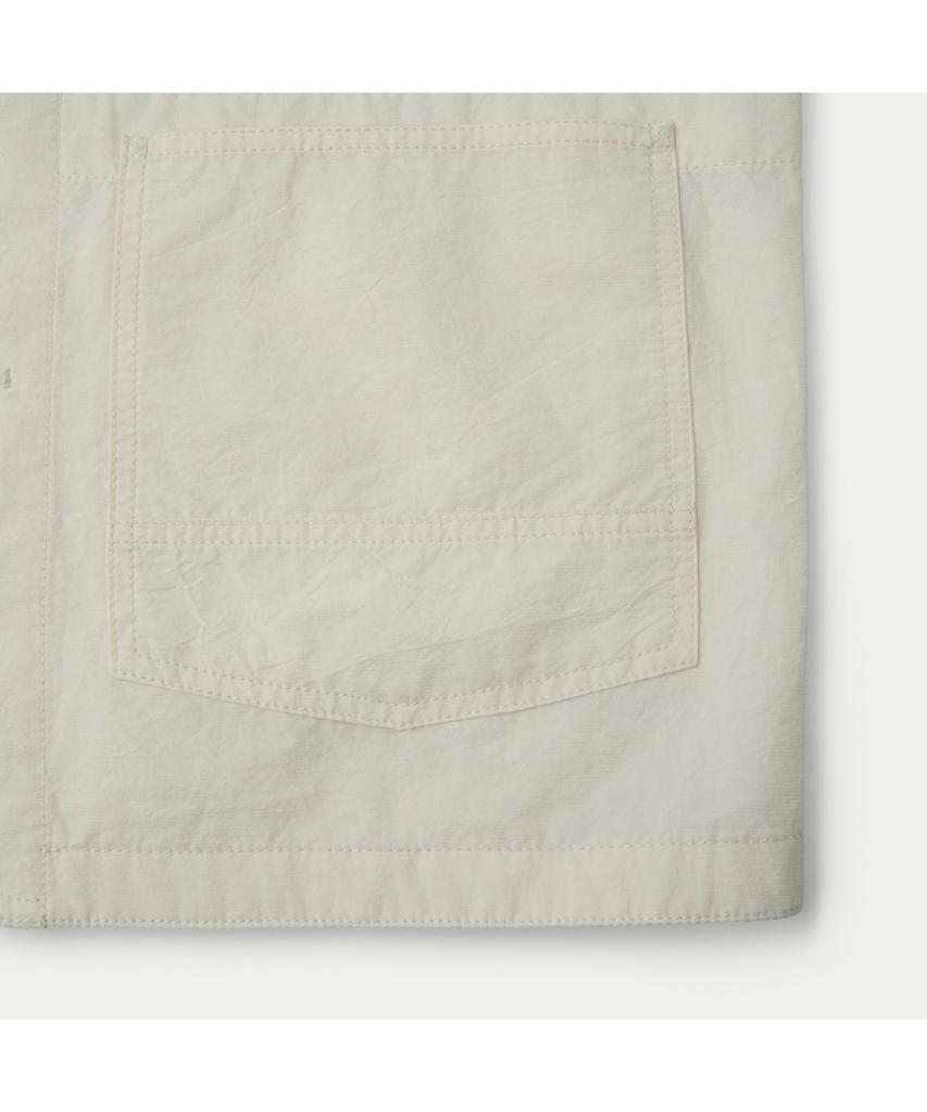 Series (Set Up) Cotton Linen Garment Washed Chore Oversized Jacket Sajam26532Ivx