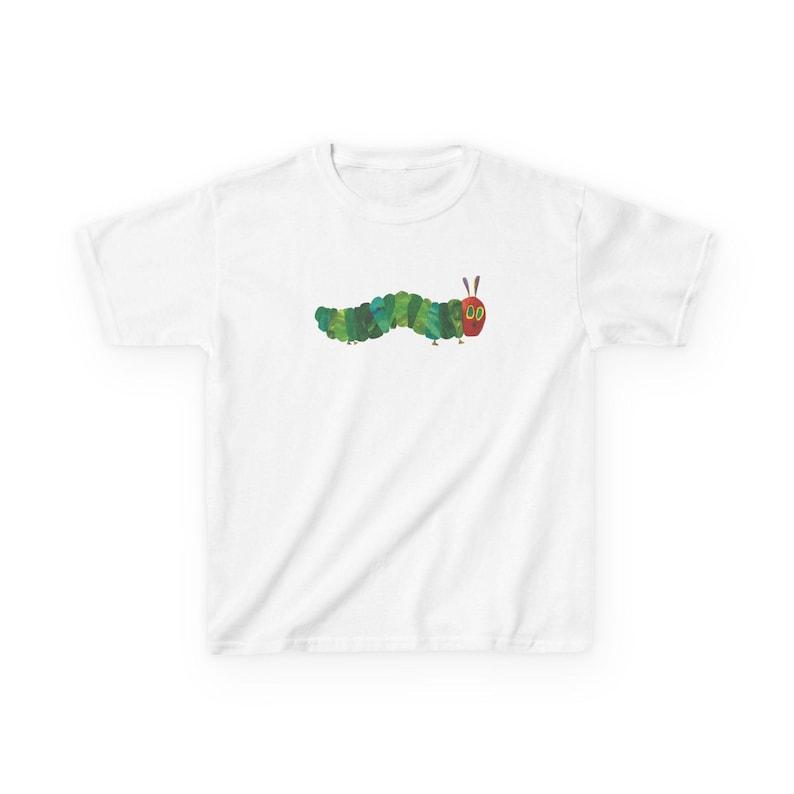 The Very Hungry Caterpillar Baby Tee | Classic Storybook Illustration Kids book bugs t shirt 160