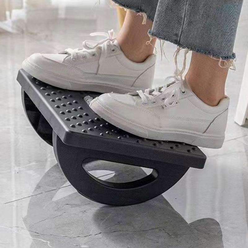Foot Stool Under Desk Foot Rest Shakeable Foot Massager Footrest Ergonomic Foot Support for Offices Work Desk Foot Stand