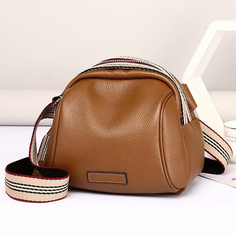 

Сумка Кожаная Сумка-Подушка Новая Мягкая Кожа Широкий Плечевой Кроссбоди Сумка Мужская и Женская Мода Сумка-Ракушка Премиум