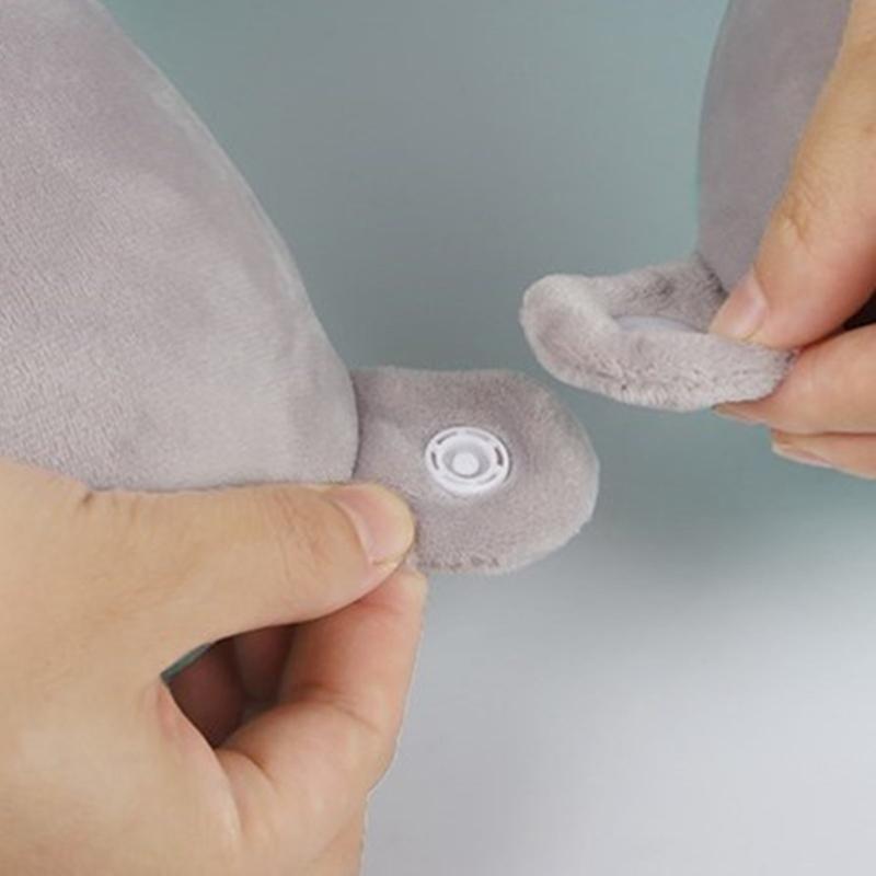 Set Cuscino da Viaggio per il Collo e Mascherina per gli Occhi con Unicorno a Forma di U per Ufficio Viaggio Riposo Cuscino Morbido per Donne Uomini Bambini Assistenza Sanitaria