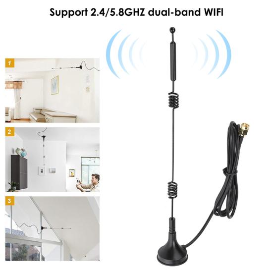 TV Antenna Double Signal Wide Range Helix Stable High Gain Easy to install