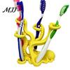 Octopus Toothbrush Holder Holder, Durable PLA Organizer, Creative Organizer Stand, Space Saving Bathroom Multi-functional Desk Storage Rack for Makeup
