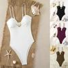 Damen Casual Einteiler Badeanzug