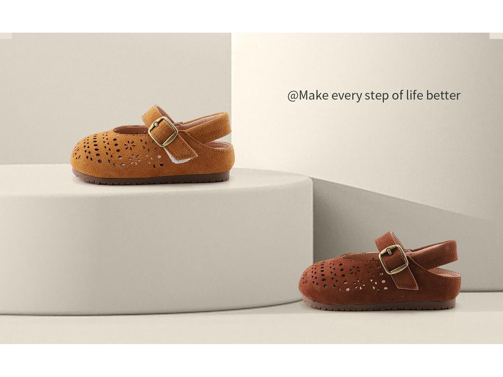 Spring 2026 Girls' Breathable Princess Leather Shoes: Soft-Soled, Stylish, and Comfortable.