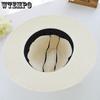 WTEMPO Women Summer Floppy Straw Beach Sun Hats Female Big Hem Casual Solid Color Travel Sunscreen Hat