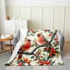 Stars Print Throw Blanket Cute Star Pattern Soft Breathable Fleece Blanket Watercolor Geometric Fuzzy Blanket for Sofa Bed Couch
