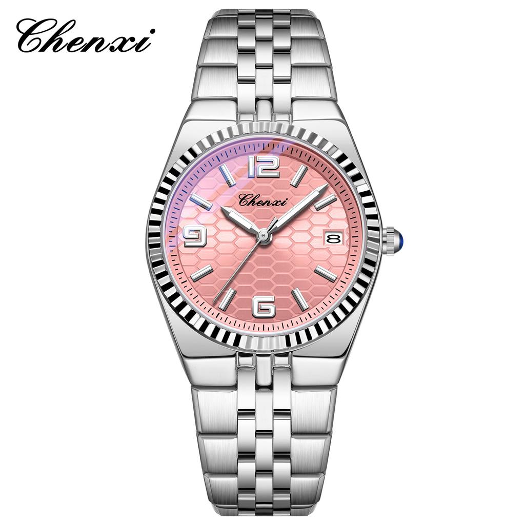 Couple Watch Luxury Quartz Watch Waterproof Watch Lover Gift Night Light Classic Date Week Clock His Her Watch