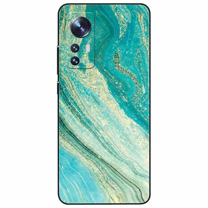 For Xiaomi Redmi Note 12s Case 12 S Soft Black Silicone Cool Marble TPU Funda Para for Redmi Note 12S 2023 Shockproof Note12s