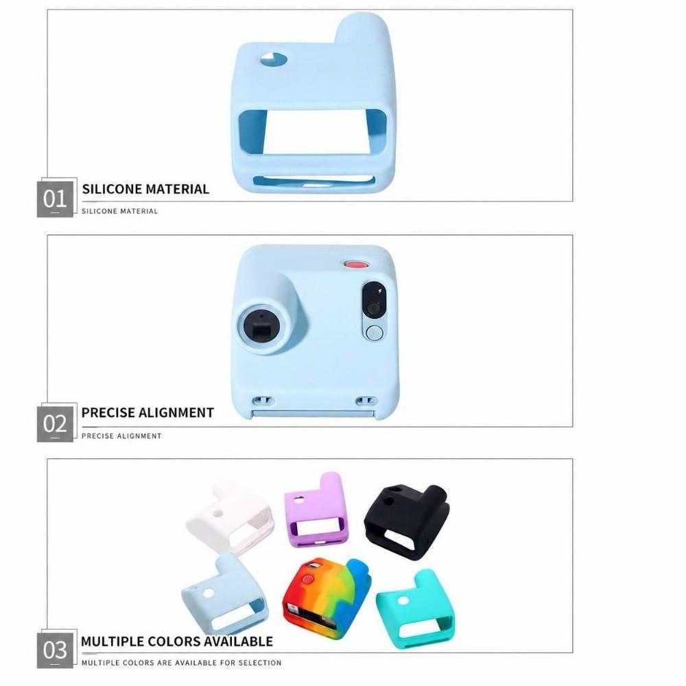 Shock Absorbing Protective Cover Soft Camera Protector for Polaroid Go 3 Camera Storage