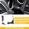 For Mitsubishi Lancer EVO X MR 2008-2015 Carbon Interior Trim Sticker Set Speedometer Window Lifting Storage Car Accessories