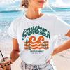 Trendy Cute Cartoon 90s T-Shirt Women's Fashion Vacation Basic Women's Pattern Short Sleeved Clothing Top Printed Popular T-Shir