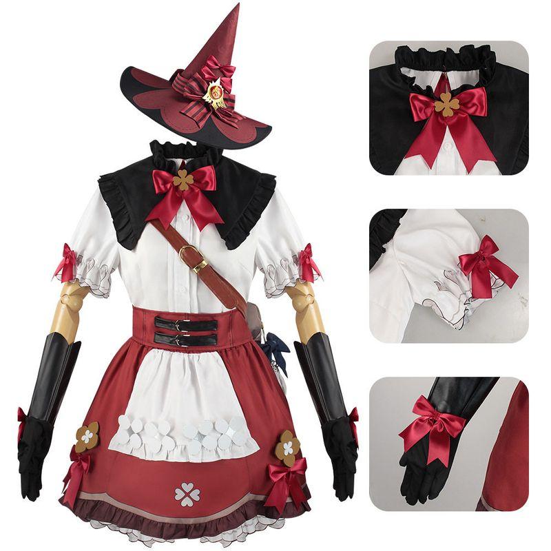 Anime Cosplay Costume Keliqi Flower Star Candle Cosplay Cute Witch Game Character Role-Playing Costume Keli Cosplay Costume