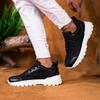 Fritidsskor för kvinnor Parskor Vardagsskor Sportskor Nätmaterial Andningsbara Vår och Sommar Mode Gångskor Vita Skor Sneakers