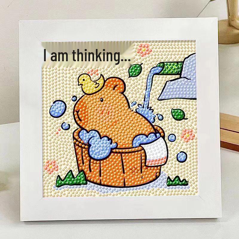 Kapi Balaha Children s Handmade DIY Diamond Sticker Painting - Cartoon Anime Decorative Paste Painting