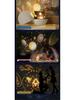 Elf LED Rechargeable Rotating Projection Lamp: Creative Children's Night Light & Music Box with Remote Control