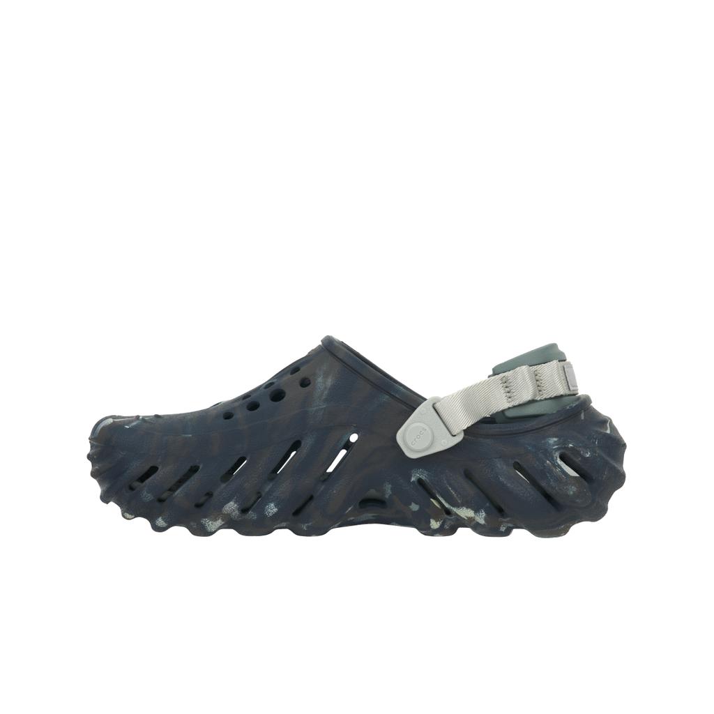 Crocs Zoccoli Leggeri Traspiranti con Motivo Marmo Calzature Unisex Blu Profondo 208454-0LE