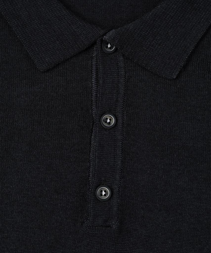 PANICALE Wool Collared Button Polo Knit 4 Colors