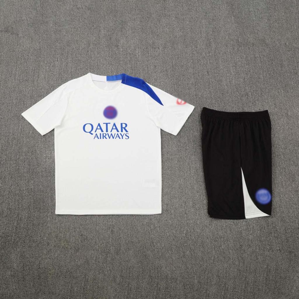 Gran Kit de Fútbol del Paris Club: Conjunto de Entrenamiento de Fútbol para Adultos y Niños con Camiseta y Pantalones Cortos