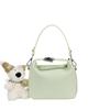 Small Pu Woven Style Shoulder Bag With Inner Pocket For Summer Outfits