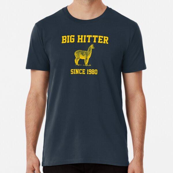 

Big Hitter the Lama 80s Retro Movies T-Shirt S-5XL Best T-Shirt L