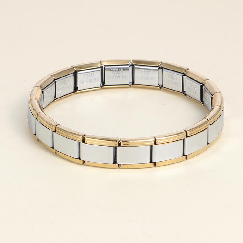 European Italian Style Modular Bracelet for Men and Women - Fashionable and Creative Accessory
