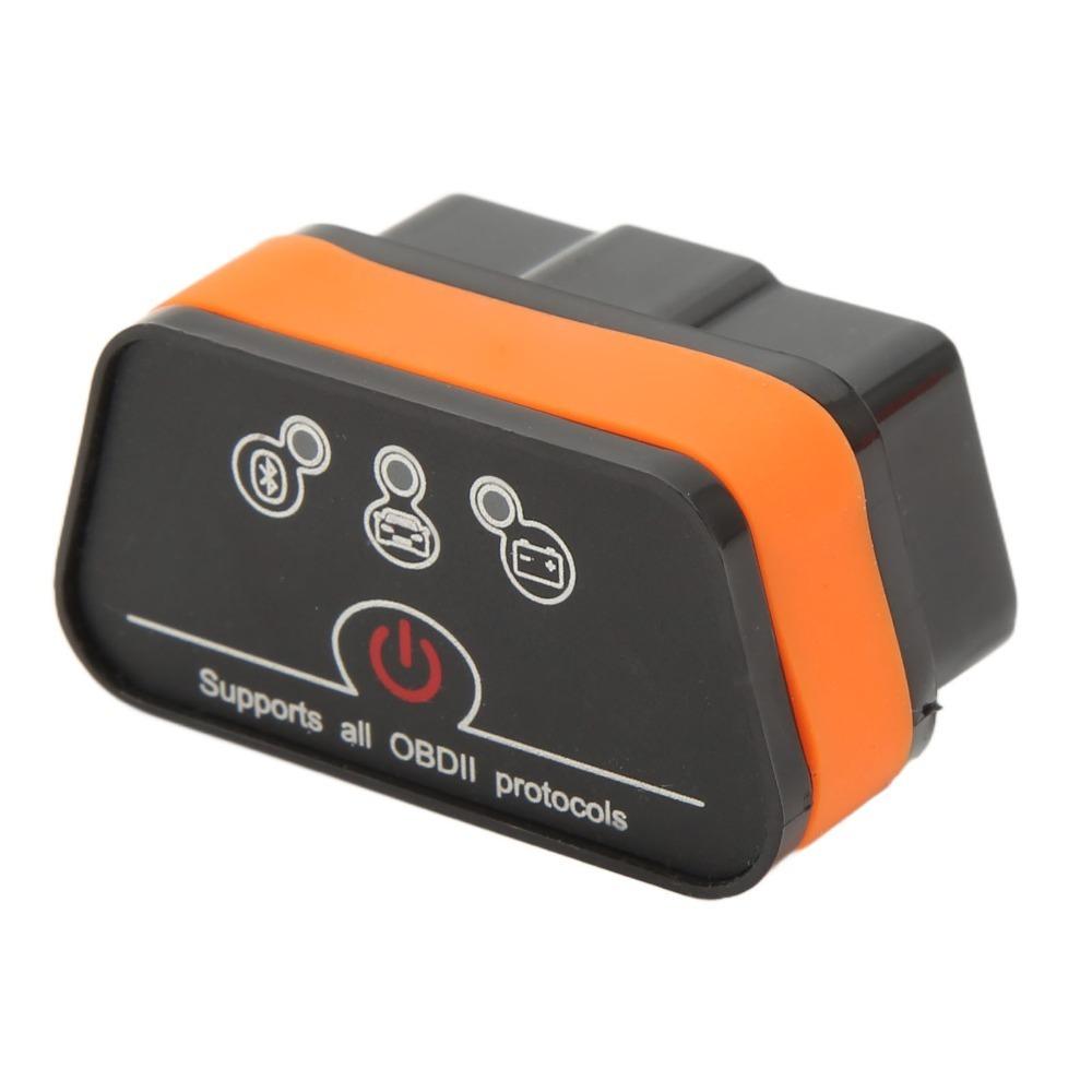 Bluetooth Wireless Connection OBD2 Car Diagnostic Vehicle Modification Enthusiasts оранжевый