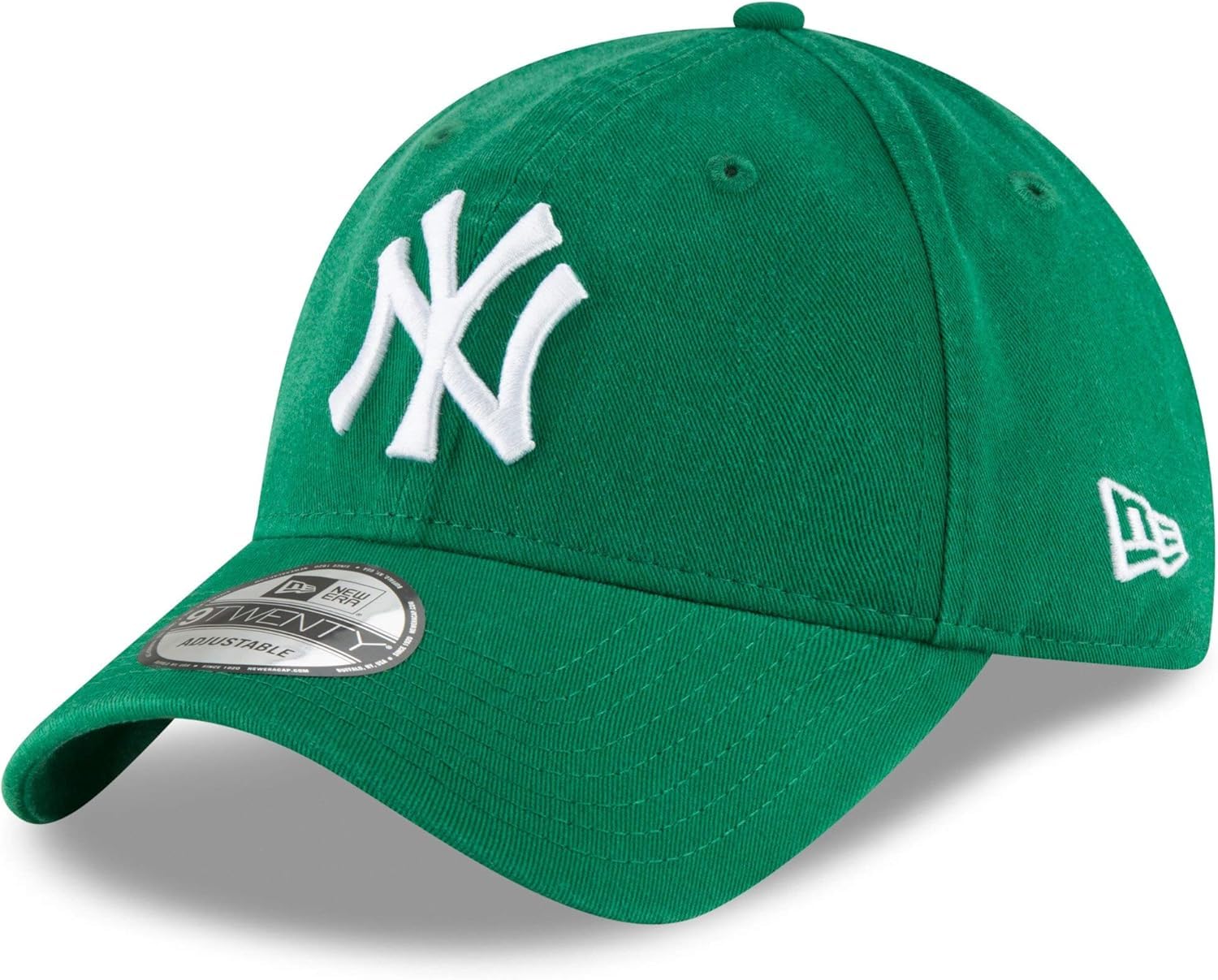 

New Era 9TWENTY Baseball Team LA Soft Cross Adjustable Hat One NY Cap, 920, Yankees/Dodgers, Baseball, NYY, Strap, (JP, Alphabet, Size, Green) [Used]