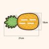 Silicone Pot Lid Drain Mat Non-slip Heat Insulation Board Holder Pineapple Watermelon Shape Multifunctional Spatula Storage Mat