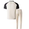 Summer Men's Casual Round Neck Short Sleeved Pants Set