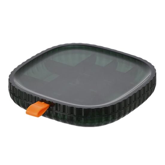 

Коробка для хранения ювелирных изделий с несколькими отделениями, высокопрочный пластиковый органайзер для ювелирных изделий, чехол для сережек и колец, коробка для показа для дома Single Layer зелёный