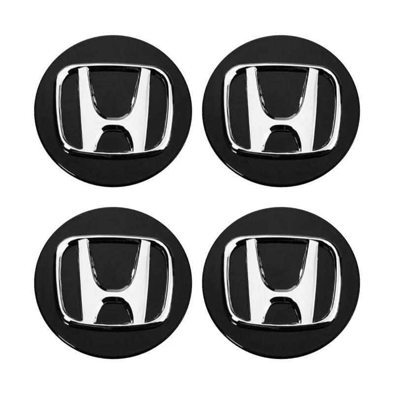 4Pcs/set 69mm 58mm Car Wheel Center Hub Caps Rims Cover Logo For Honda Civic Accord Fit CRV Jazz Odyssey Insight Legend HRV