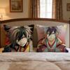 Anime Nobunaga The Fool Cushion Cover 1Pcs Decorative Covers Soft Cushion Case For Sofa Couch Decor 40X40 45X45 Pillowcases