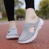 Women Slippers and Sandals 2025 Summer Fashion Casual Mesh Beach Slippers Slip in White Flat Shoes Outdoor Couple Home Slippers