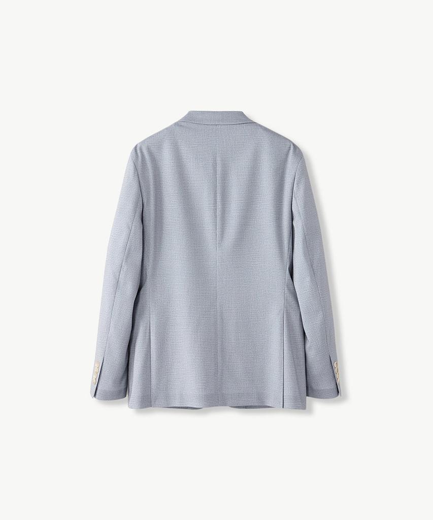 Stco [Summer] Small Pattern Summer Jacket_Blue (Slender Fit)_Sjavb02Csl