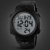 Men Digital Watch Stopwatch Alarm Luminous Watch