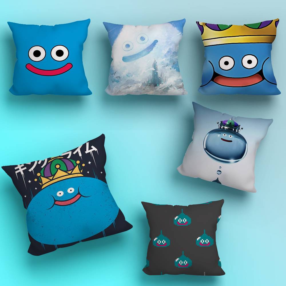 Dragon S-Slime Quest-es Pillow Case Pillow Case Living Room Sofa Cushion Cover Suitable For Home Bedroom Room Decoration