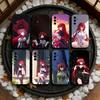 R-Rias Gremory High School DxD Phone Case For Samsung S25,S24,S21,S22,S23,S30,Ultra,S20,Plus,Fe,Note,5G Black Cover