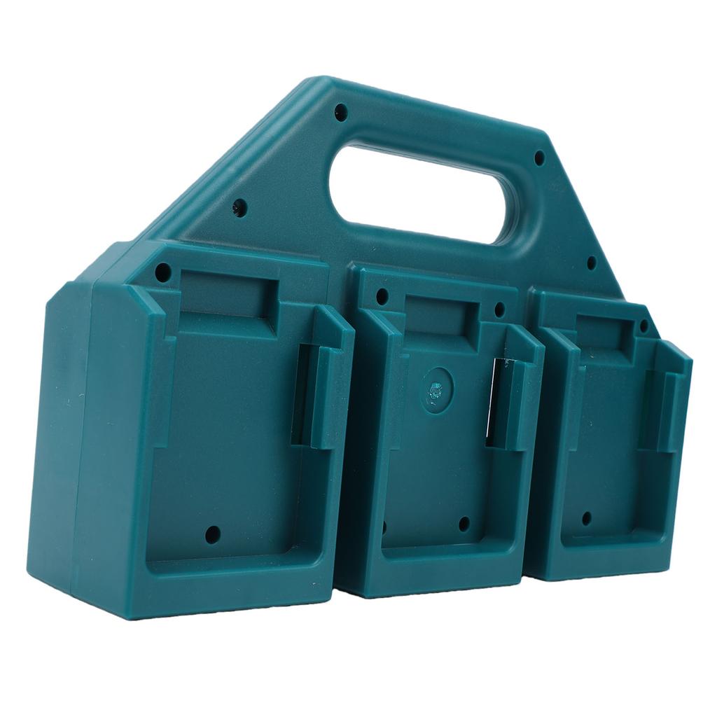 6 Slot Storage Holder Fit for Makita BL1830 BL1850 BL1840 BL1845 BL1815 BL1820 BL1860B 18V 14.4V Battery Portable