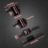 Motorbike Footrest Extension Driver Outward Spacer Motorcycle Floorboard Extension Kit Upgraded Rustproof Pedal Extension