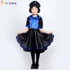 Kids Spooktacular Witch Costume With Elegant Historical Elements For Halloween Parties