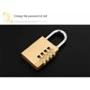 Combination Lock Security Padlock Travel Waterproof Wear-Resistant Drawer Hardware Courtyard Suitcase Cabinet Luggage