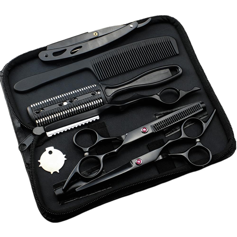 Thinning Tool Barber Shears Tools 6 Inch Hair Clippers Set Haircutting Kit  Barber Shop