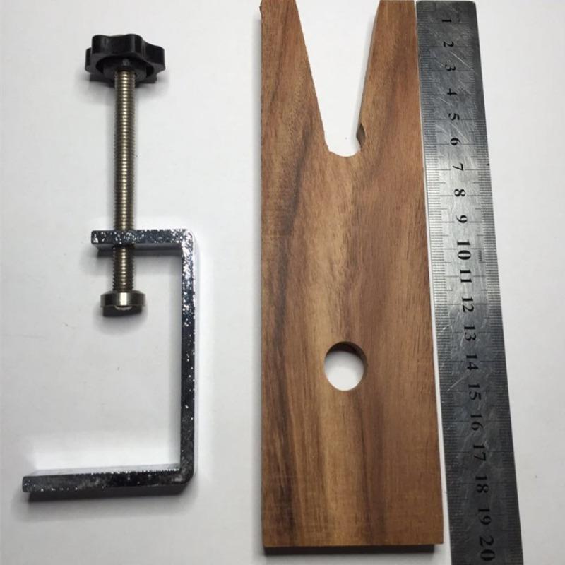 Professional Jeweler's Saw Set: jewelry tools, saw frame, wooden pin clamp, wood, metal, jewelry tools.