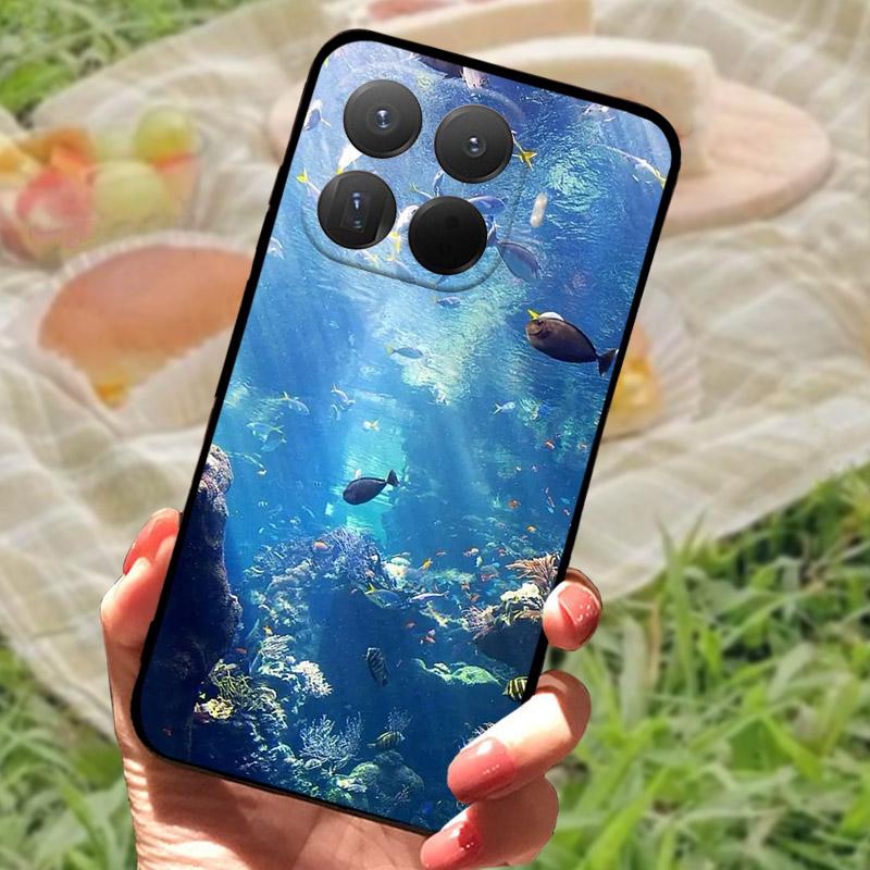 For Xiaomi 15T Pro 15TPro Phone Case Fashion Painting Silicon Soft TPU Cover Coque For Xiaomi 15 T Pro Case Etui Shockproof Capa